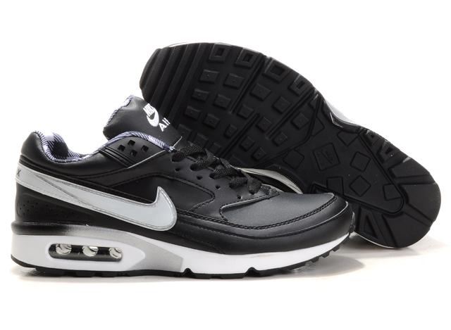 New Men'S Nike Air Max Black/White